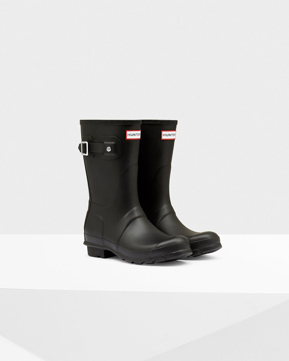 Galochas Curtas Hunter Feminina Pretas - Original - 42ZKVTJFS